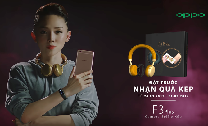 Oppo F3 Plus hé lộ giá, quà tặng khi đặt mua trước ảnh 1