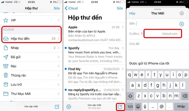 Hướng dẫn sử dụng Mail Drop trên iPhone 