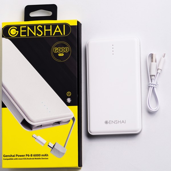 pin dự phòng Genshai P6-B 6000mAh