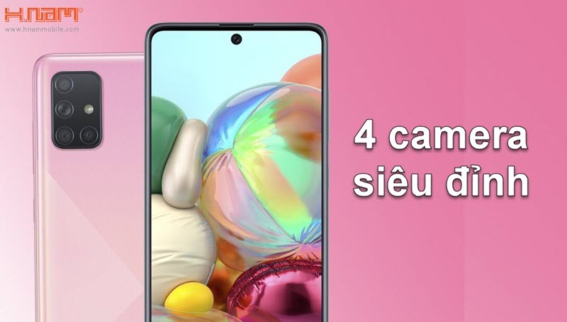 camera Samsung Galaxy A71
