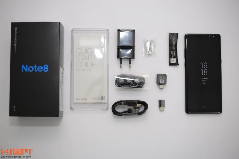 Đập hộp và trên tay Galaxy Note8 chính hãng tại Việt Nam hình 4