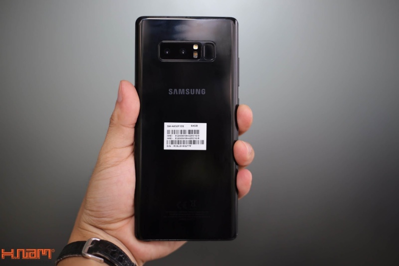 Đập hộp và trên tay Galaxy Note8 chính hãng tại Việt Nam hình 8