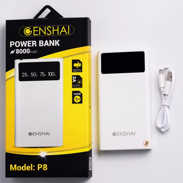 pin dự phòng Genshai P8 8000mAh
