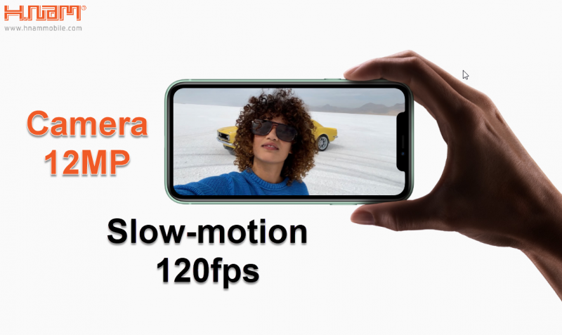 tính năng slow motion của iPhone 11