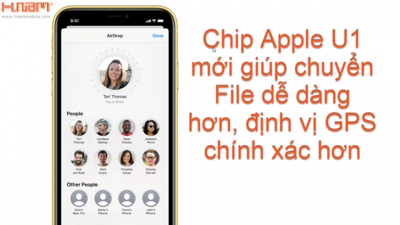 chip apple U1 của iPhone 11