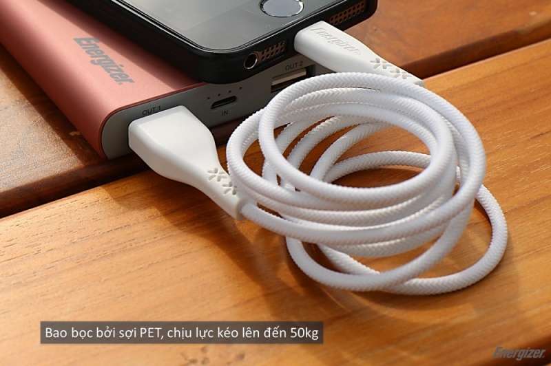 Energizer cable Lightning-Lifetime Warranty (1m2)