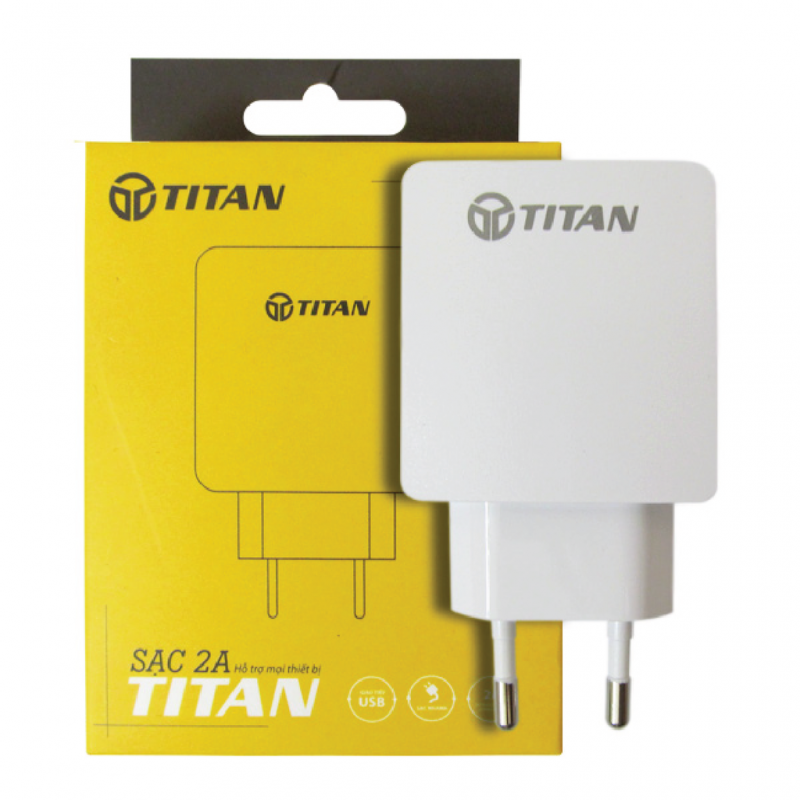 Sạc TITAN SN07 2A (2 cổng USB)