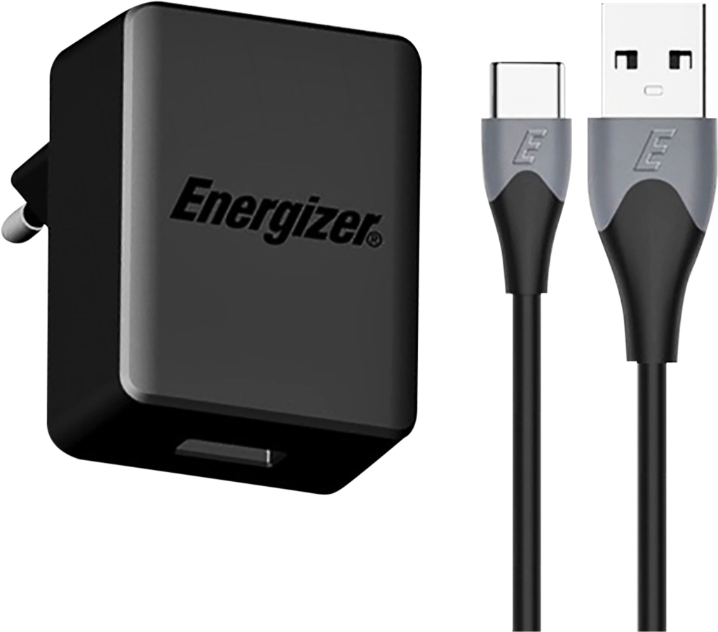 sạc Energizer 18W QC3.0 (kèm cáp Type C) AC1Q3EUUC23
