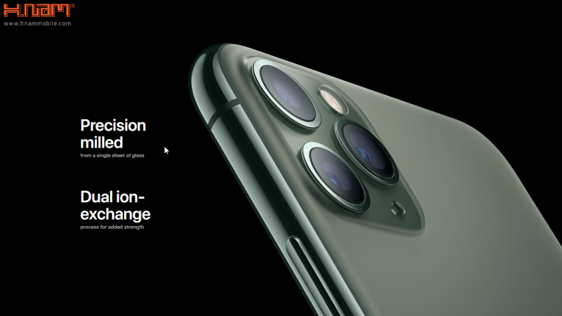 thiết kế iPhone 11 Pro