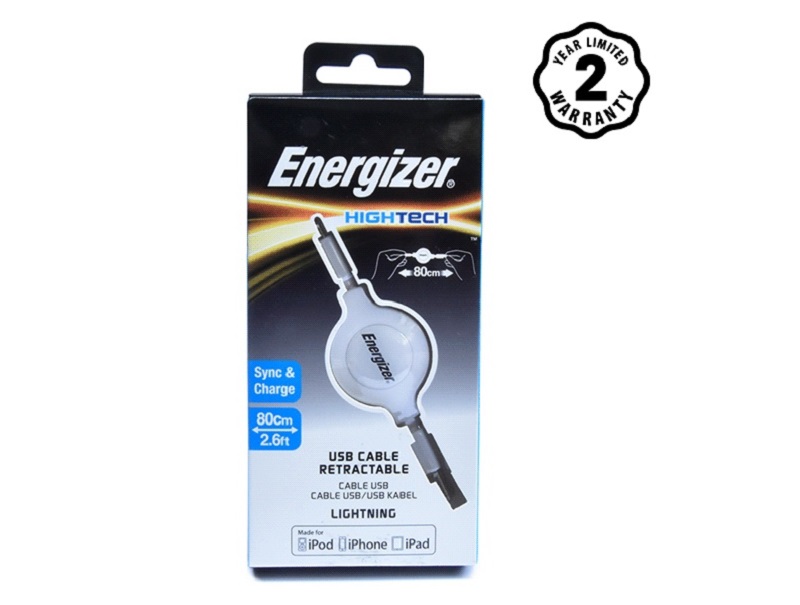 Energizer cable Lightning Ret (80cm)