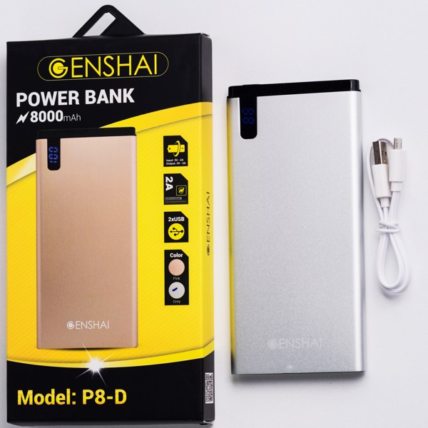 pin dự phòng Genshai P8-D 8000mAh