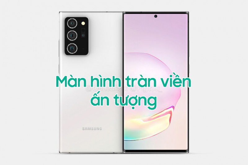 màn hình samsung Galaxy Note 20