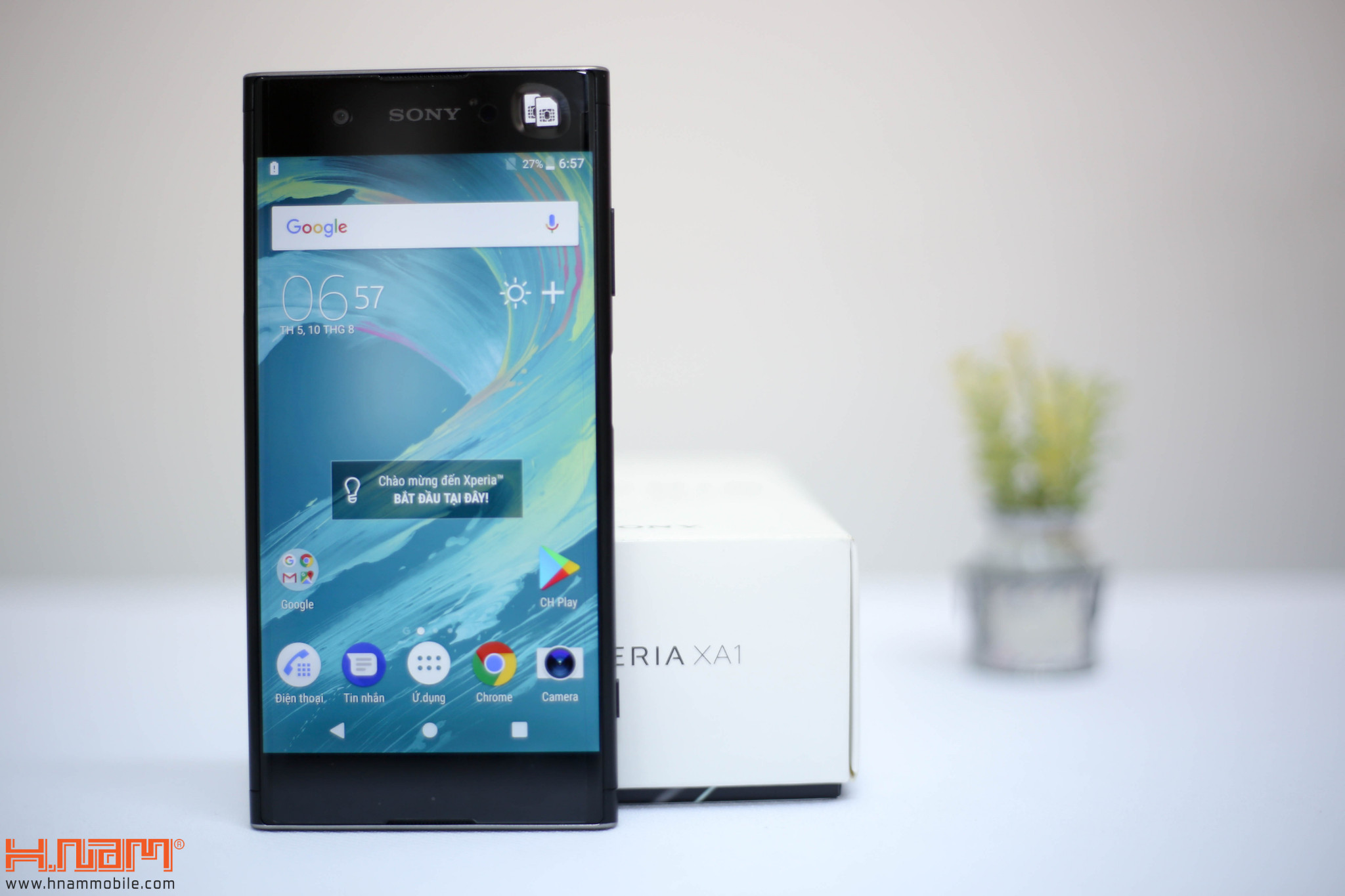 Trên tay Xperia XA1 Plus: smartphone tầm trung đầu tiên của Sony có cảm biến vân tay hình 2