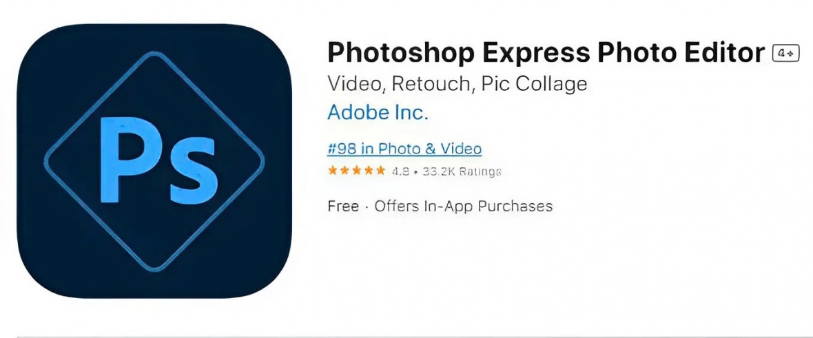 Adobe Photoshop Express