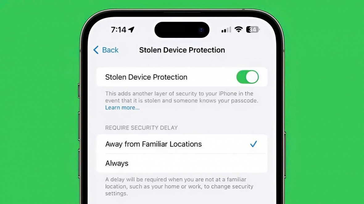 Bảo Vệ Thiết Bị Khi Bị Trộm (Stolen Device Protection)