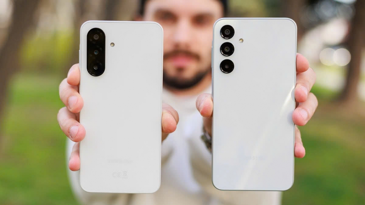 Galaxy A26 gây ấn tượng khi sở hữu mặt lưng kính sang trọng