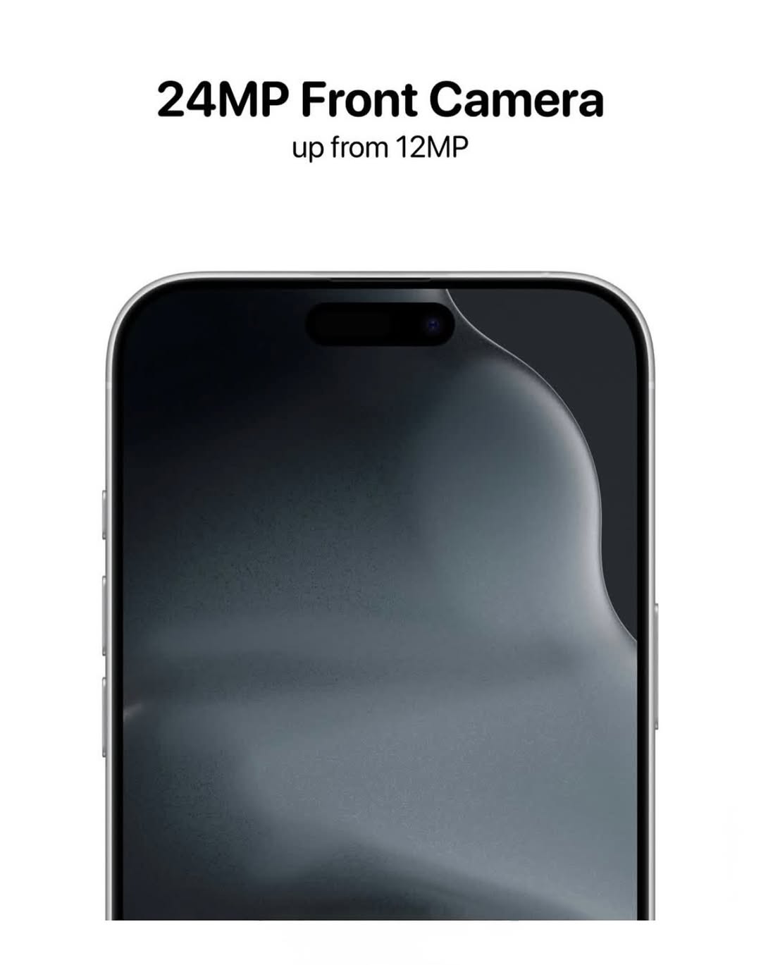 iPhone 17 Air được trang bị cụm camera selfie 24MP