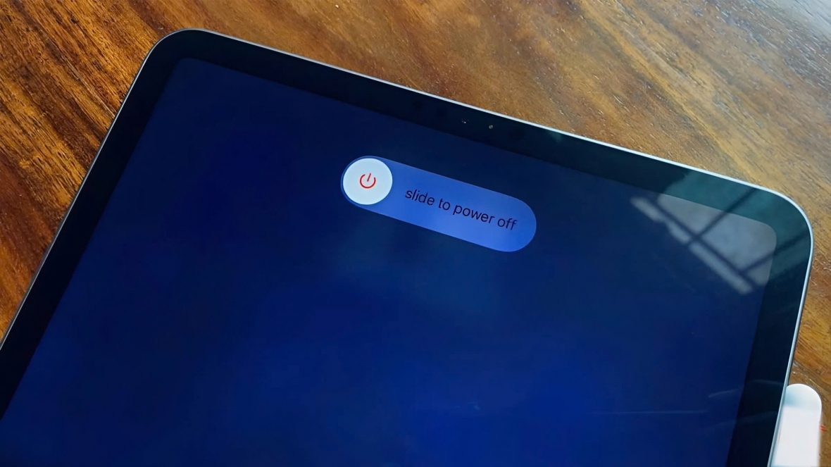 Tắt nguồn iPad