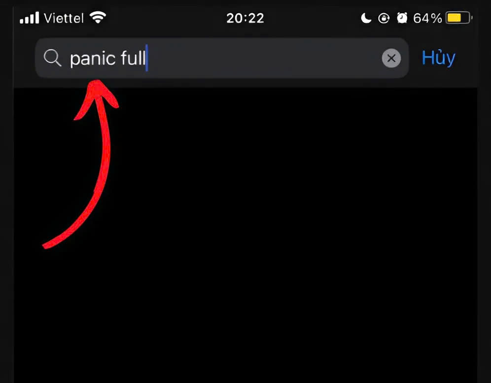 Từ khóa “panic full” hoặc “reset counter”