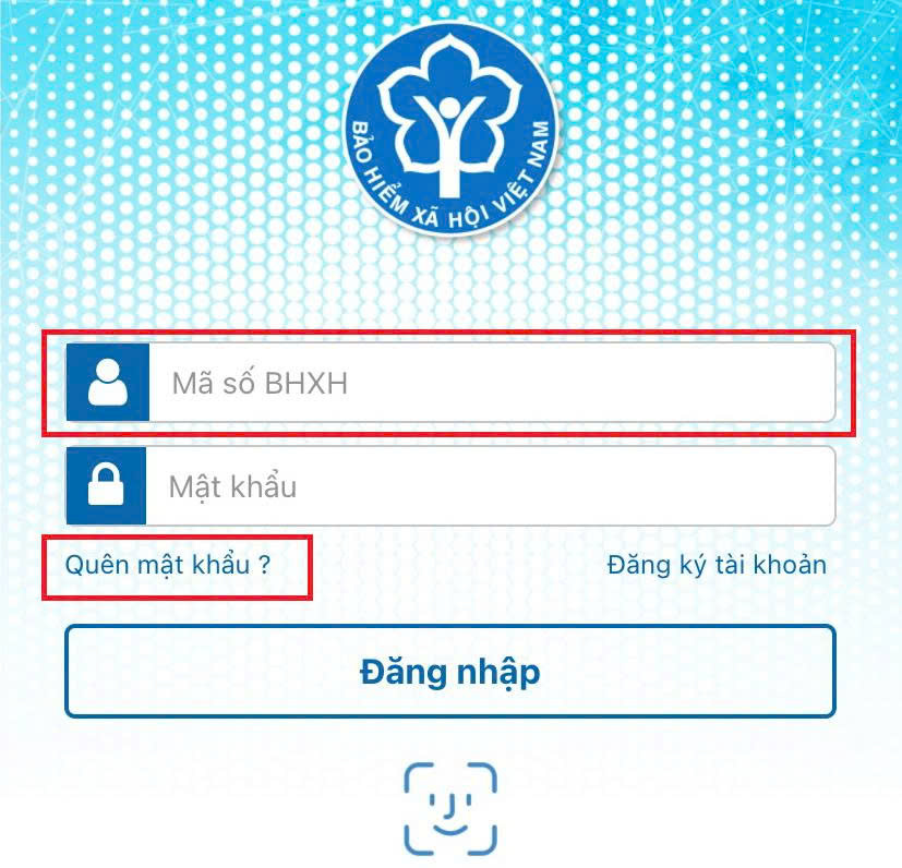Lấy lại mật khẩu VssID qua tin nhắn