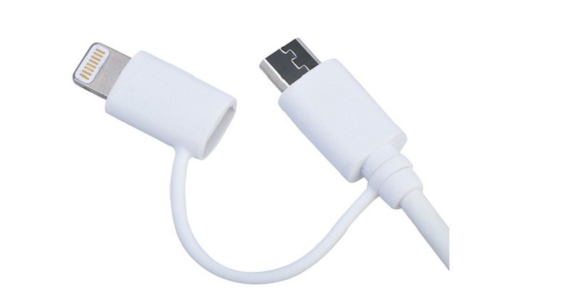 Energizer cable 2 cổng Lightning-Micro USB C11UBDUGWH4 (1m)