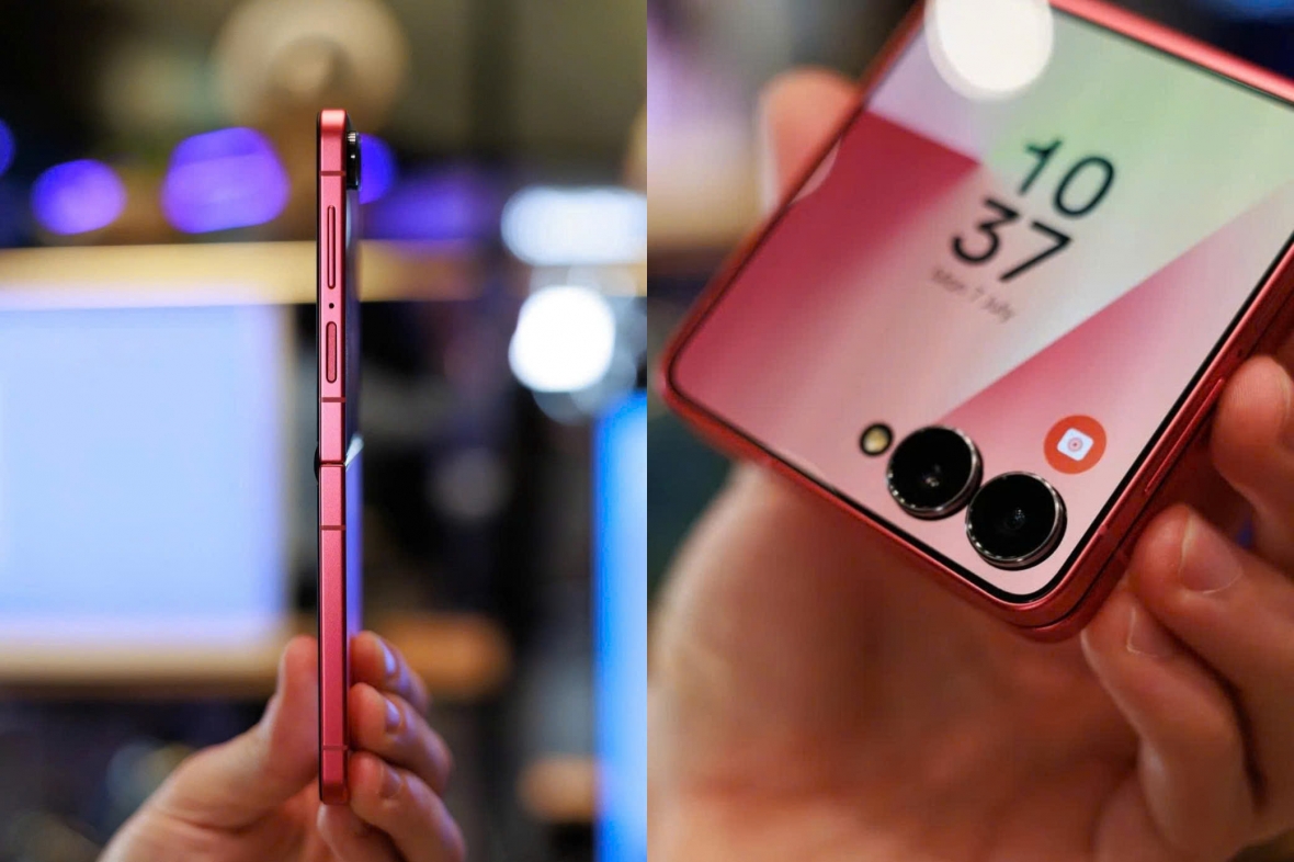 Thay đổi dễ nhận thấy nhất trên Galaxy Z Flip 7 chính là phần màn hình phụ