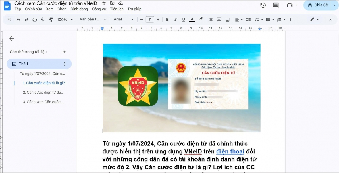Mở tài liệu