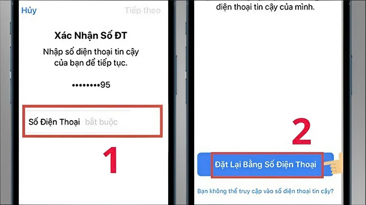 Nhập số điện thoại