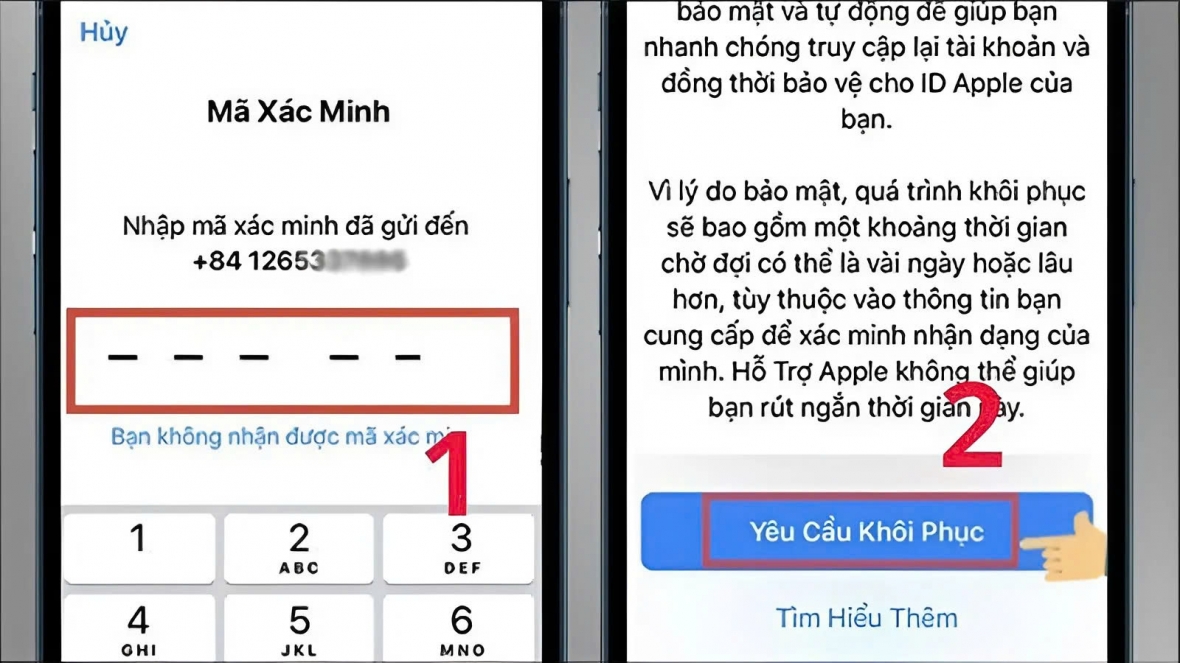 Nhập mã xác minh Nhập mã xác minh