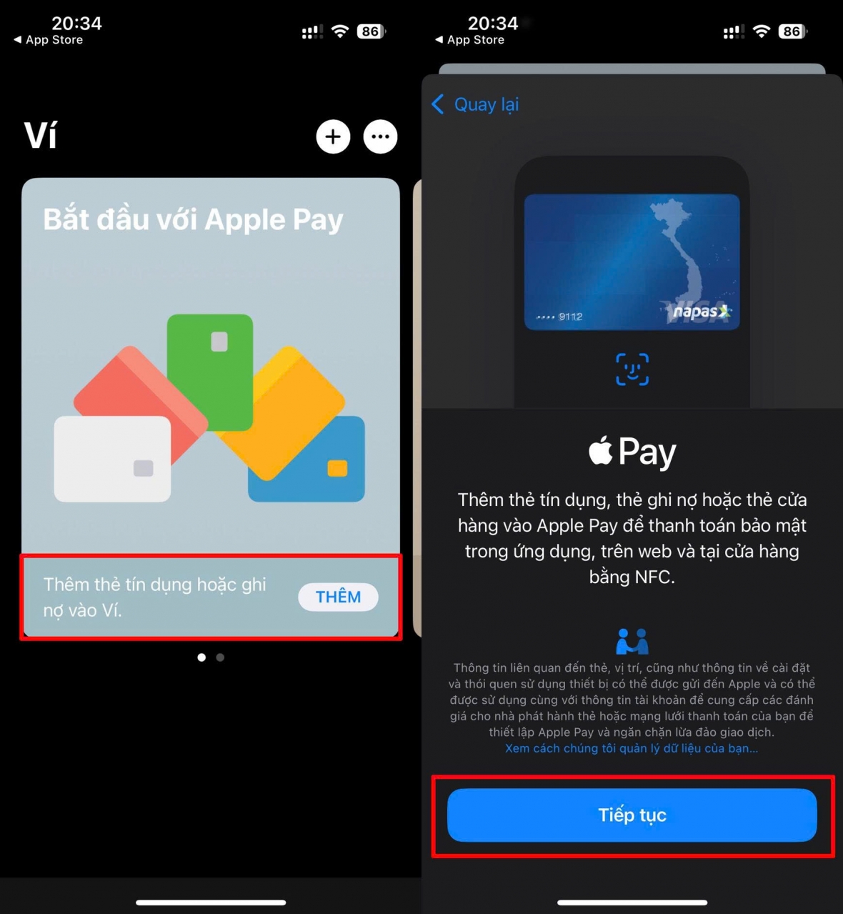 Mở Apple Wallet Trên iPhone