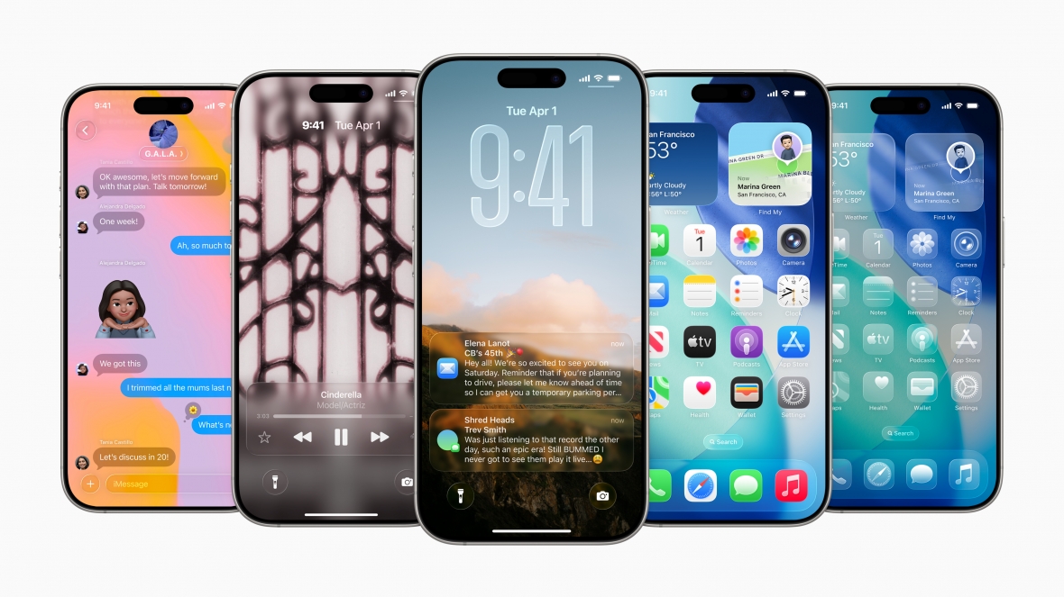 iOS 26 được Apple công bố