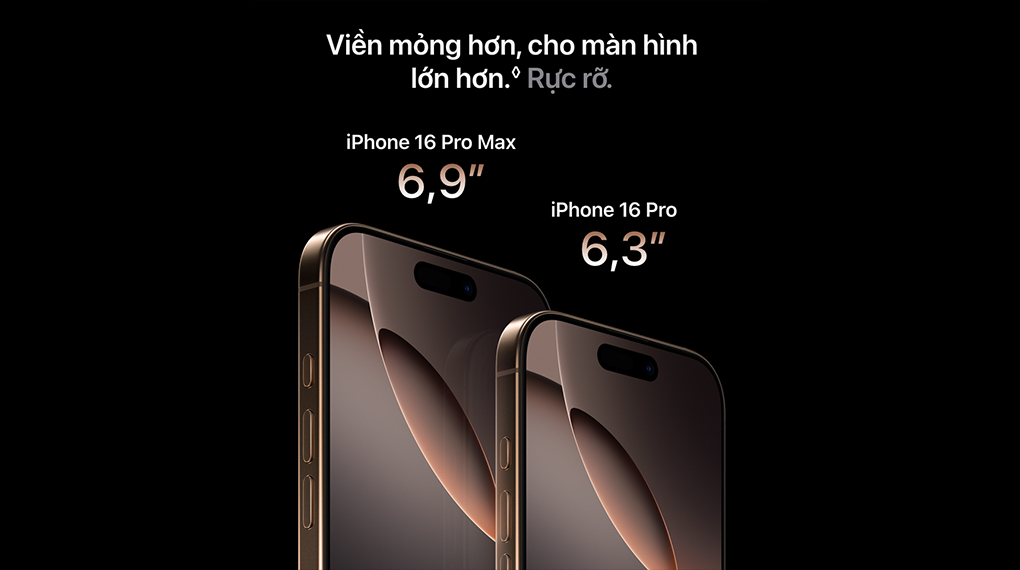 Apple iPhone 16 Pro 256GB ZA/A Công nghệ OLED Super Retina XDR 6.3 inch
