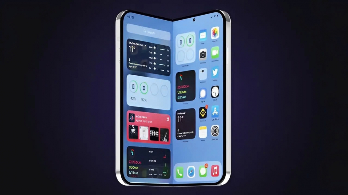 iPhone Gập Của Apple hnammobile - iPhone Gập: Bom Tấn Công Nghệ Sắp Nổ - Apple Khiến Đối Thủ Trố Mắt? - 1