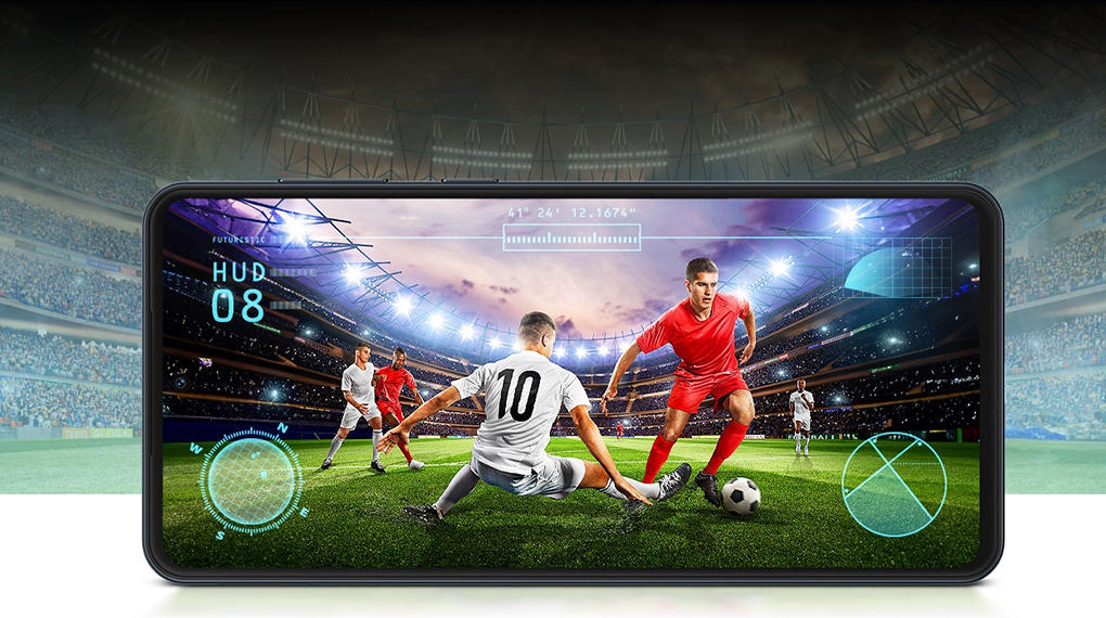 Samsung Galaxy M55 256GB RAM 12GB – Trải nghiệm hình ảnh rực rỡ, màu sắc sống động, góc nhìn rộng