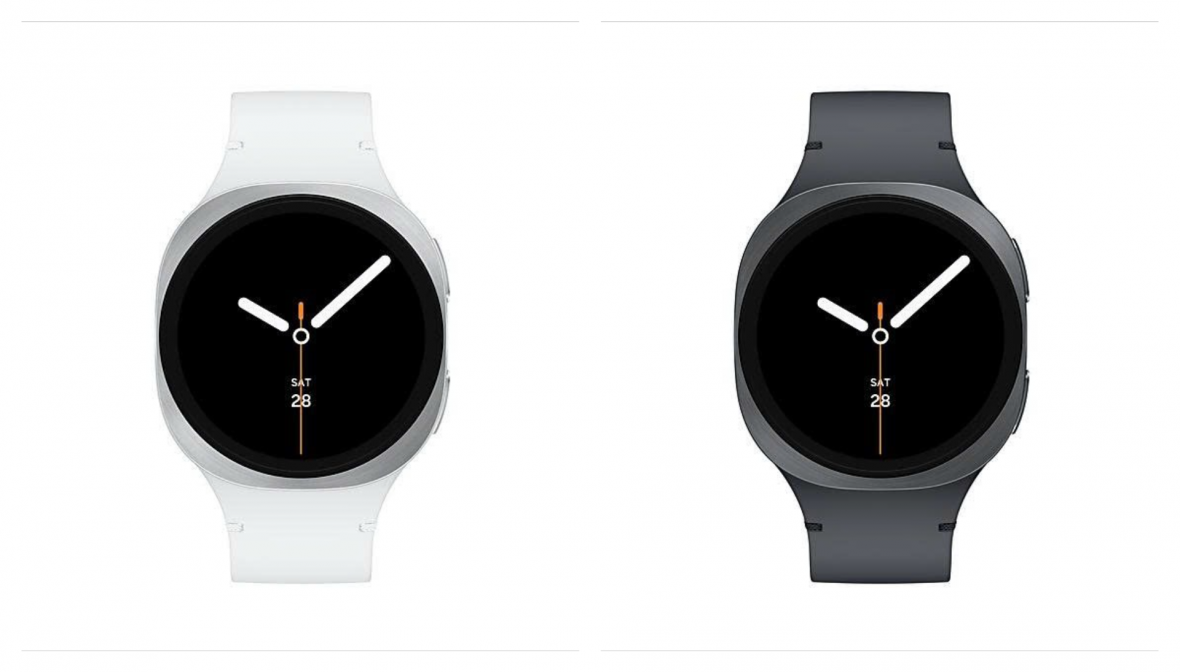 Galaxy Watch 8 màu bạc, than chì