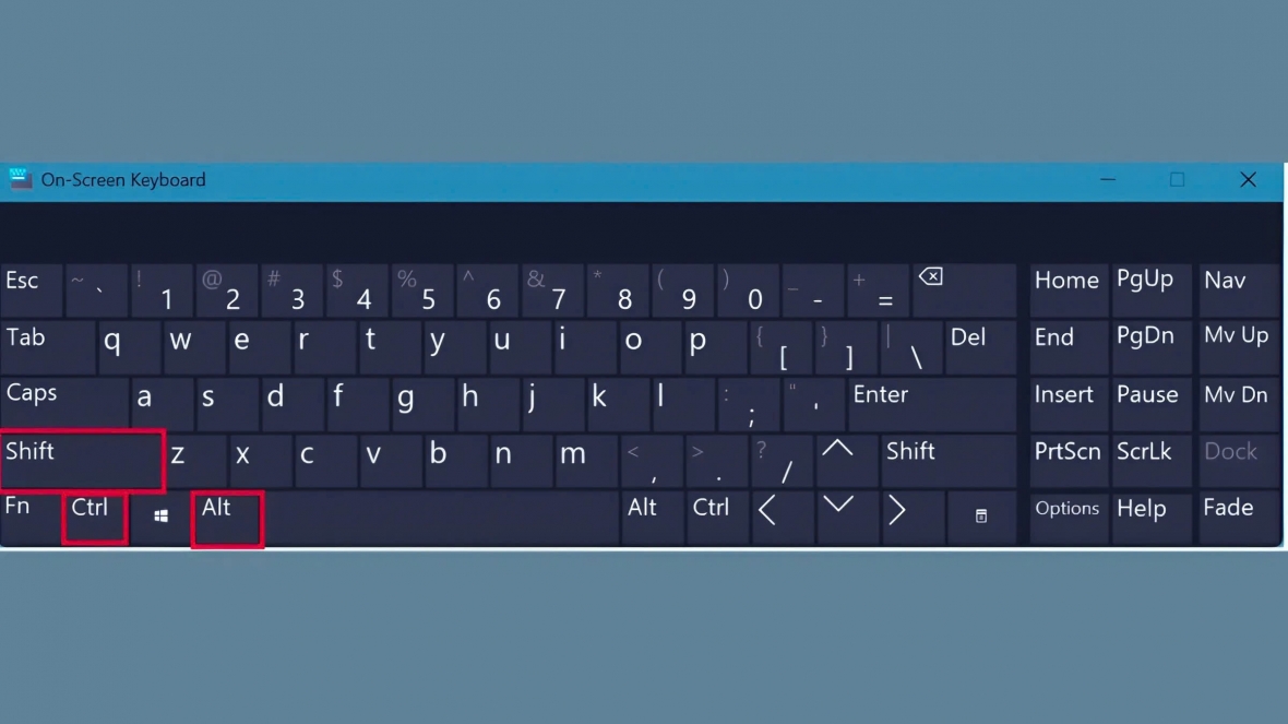Nhấn tổ hợp phím Ctrl + Shift hoặc Alt + Shift để chuyển đổi giữa các ngôn ngữ