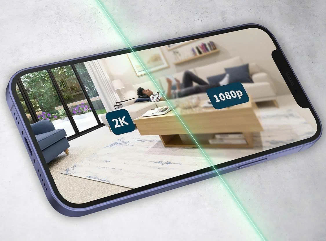 2K – Quad HD, chi tiết gấp đôi Full HD