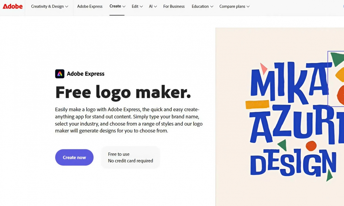 Adobe Express Logo Maker