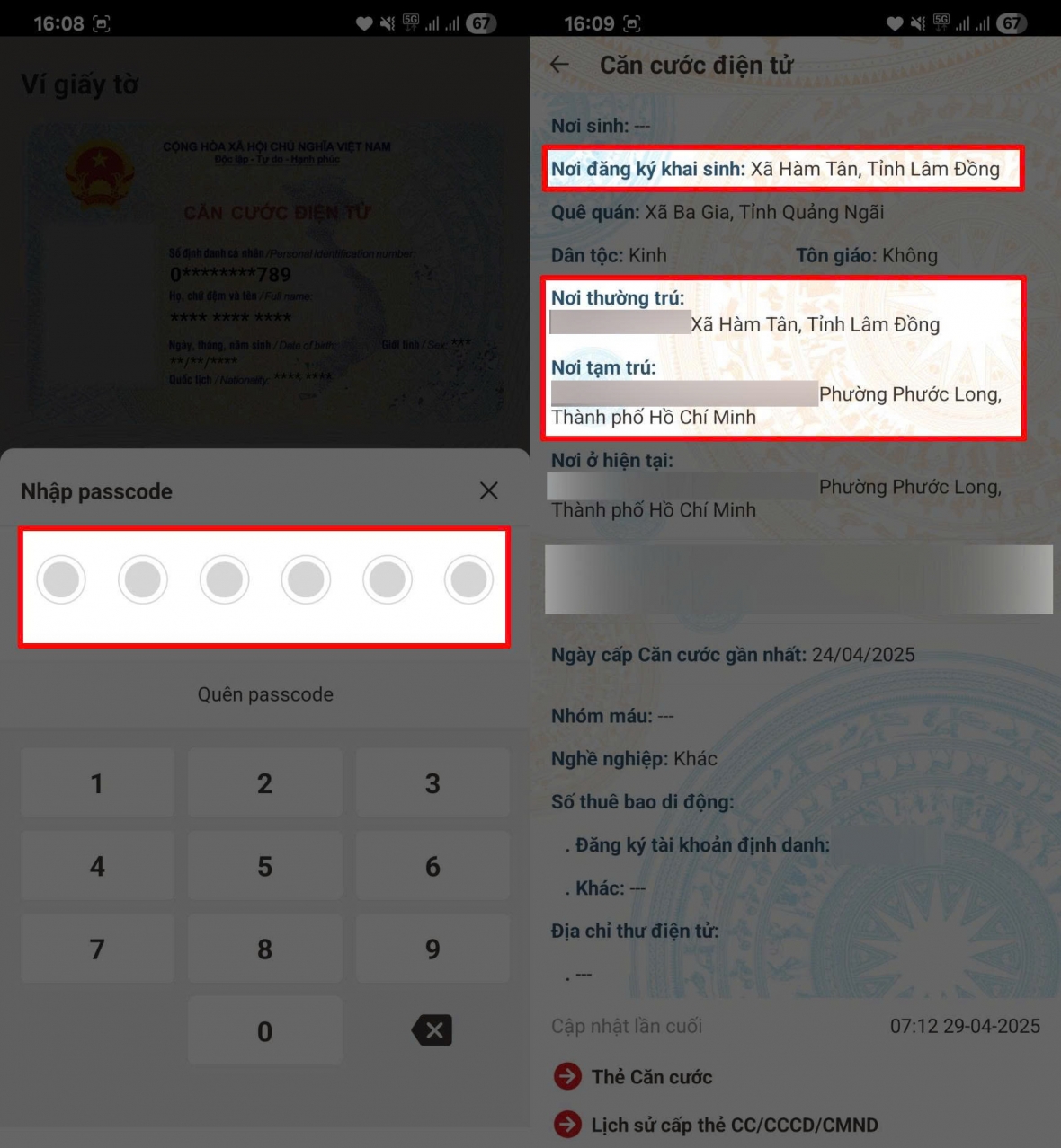 Xem ở phần hiển thị bên dưới