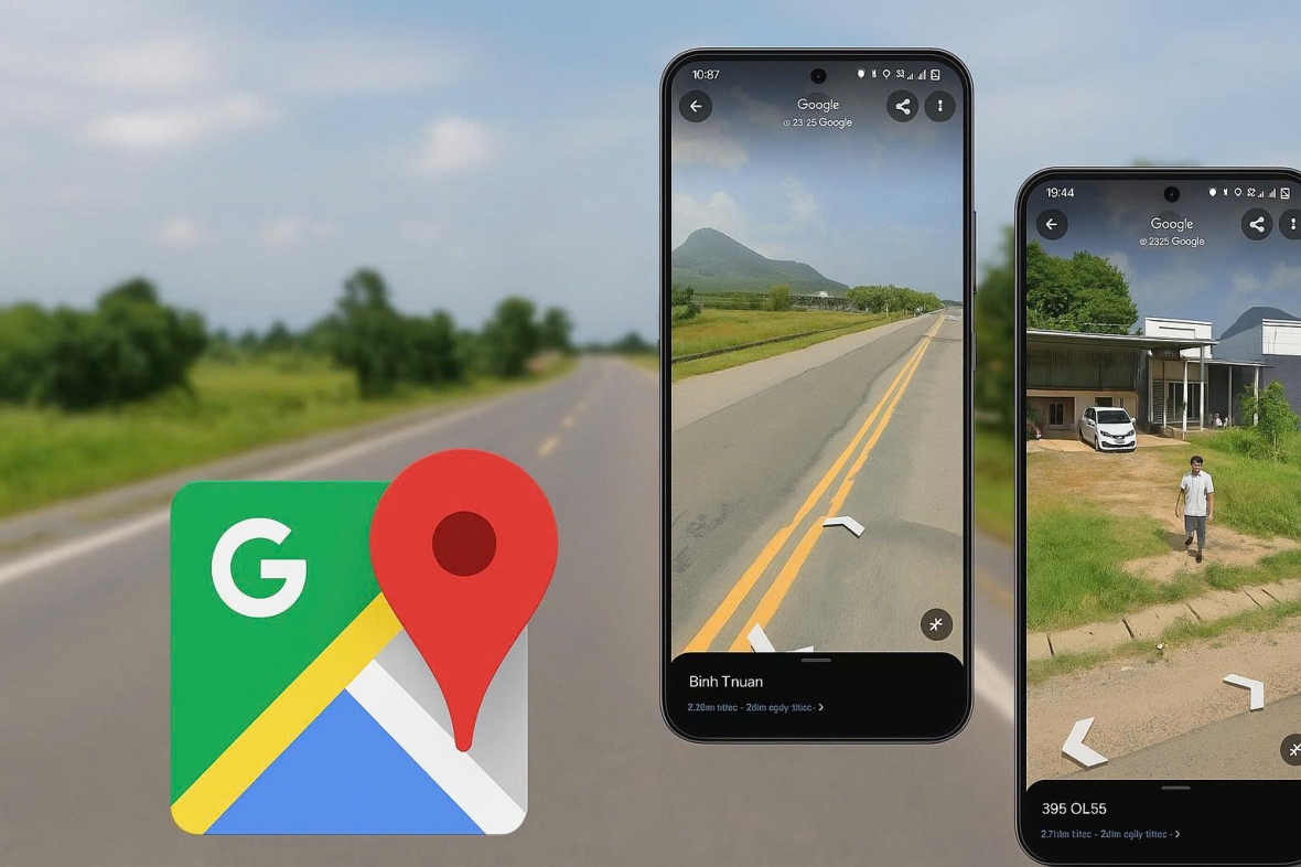 Cách xem nhà cũ trên Google Maps
