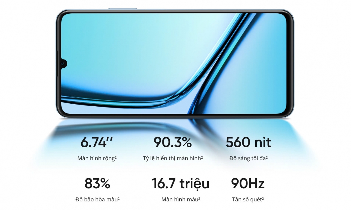 Realme Note 50 Màn hình: Trải nghiệm hiển thị vượt mong đợi