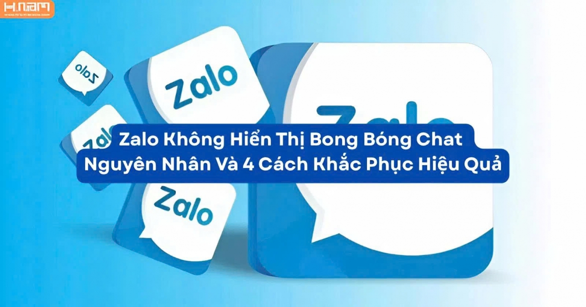 Zalo Không Hiện Bong Bóng Chat