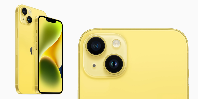 Apple công bố màu vàng mới cho iPhone 14 và iPhone 14 Plus