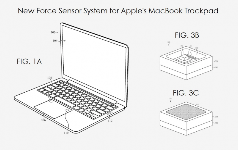 Bằng sáng chế của Apple tiết lộ cảm biến Force Touch thế hệ tiếp theo