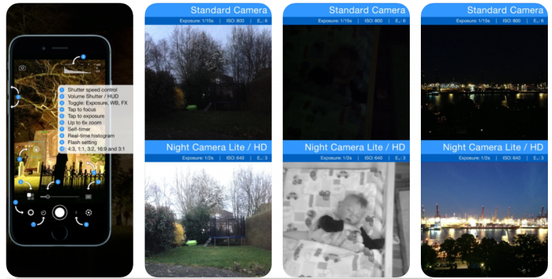 Máy ảnh chế độ ban đêm iPhone