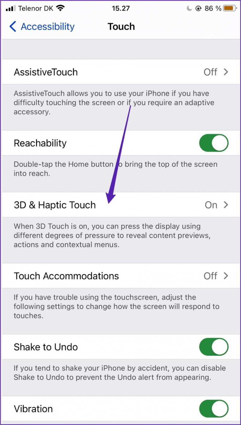 Cách thay đổi độ nhạy của cảm ứng trên iPhone
