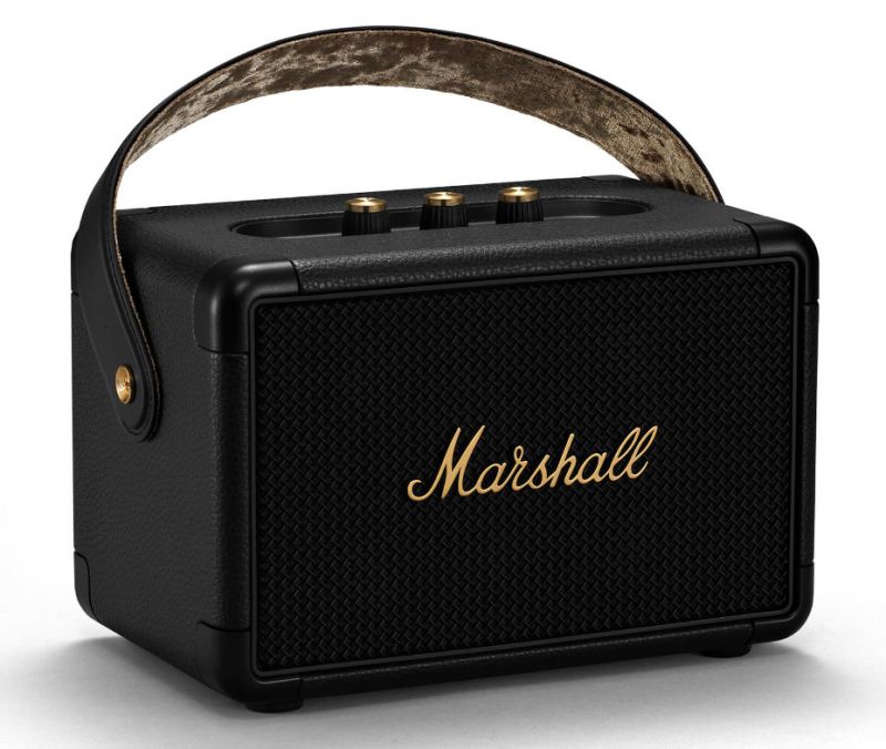 Chất lượng âm thanh ấn tượng trên loa Bluetooth Marshall Kilburn II Black Brass