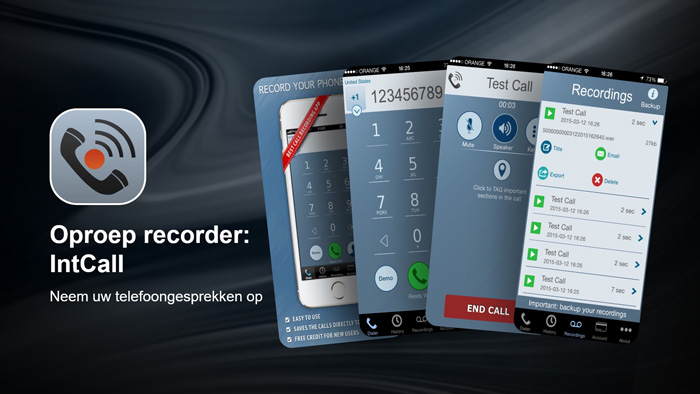 Ứng dụng Oproep recorder