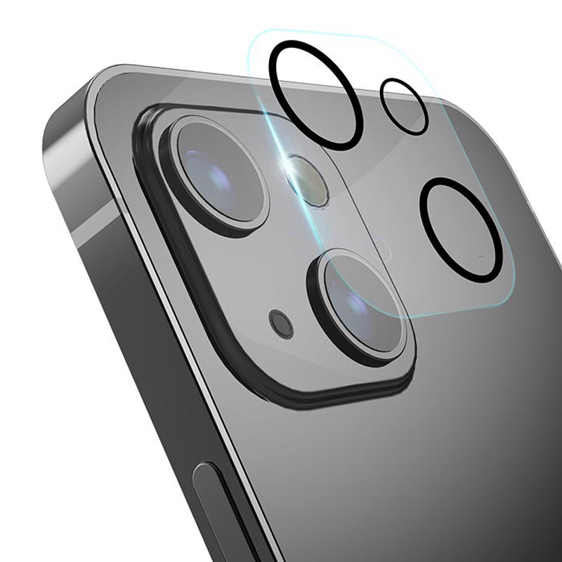 Dán Cường Lực Camera Jcpal iPhone 13/13 Mini (JCP4107) tương thích tuyệt đối với kích thước camera của iPhone 13 và iPhone 13 Mini 
