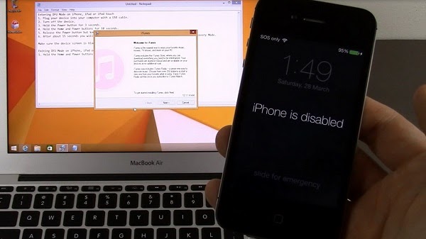 2 cách mở khóa iPhone bị vô hiệu hóa trên máy tính nhanh chóng   Thegioididongcom